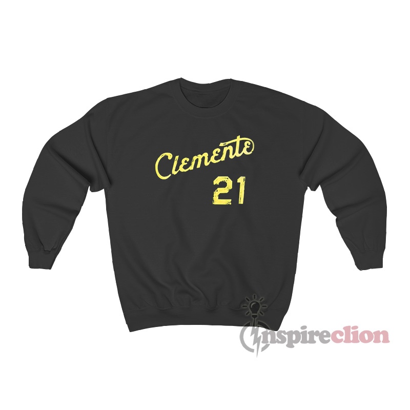 Clemente 21 Sweatshirt Unisex Cheap Custom Trendy