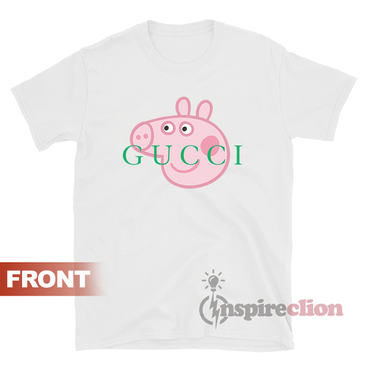 gucci peppa pig t shirt