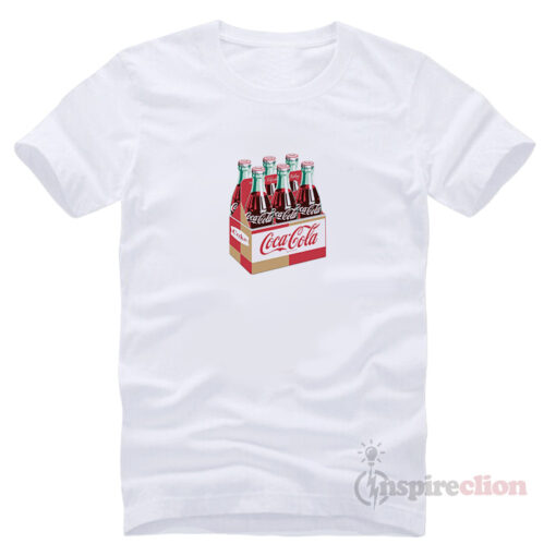 Coca Cola Bottles Six Pack Carton Funny T-shirt