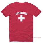 Lifeguard Red YMCA Pool Staff T-shirt - Inspireclion