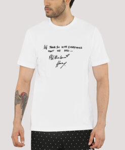 Harry Styles All The Love Handwriting T-Shirt - Inspireclion.com