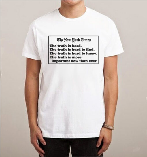 The New York Times Truth T-Shirt Unisex