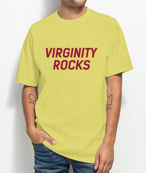 Virginity Rocks Logo T-shirt Unisex