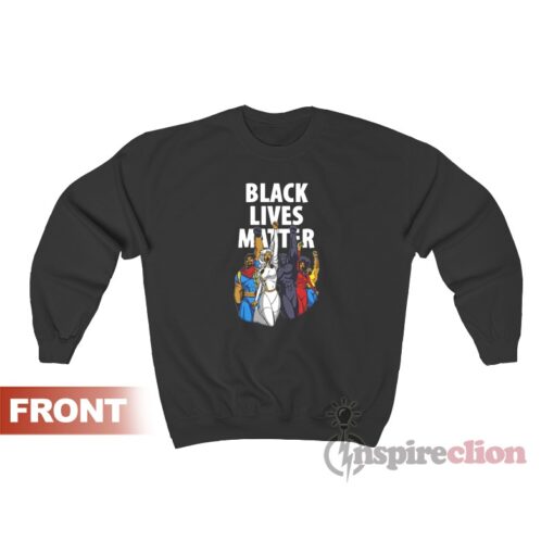 Black Lives Matter Heroes Dark Sweatshirt