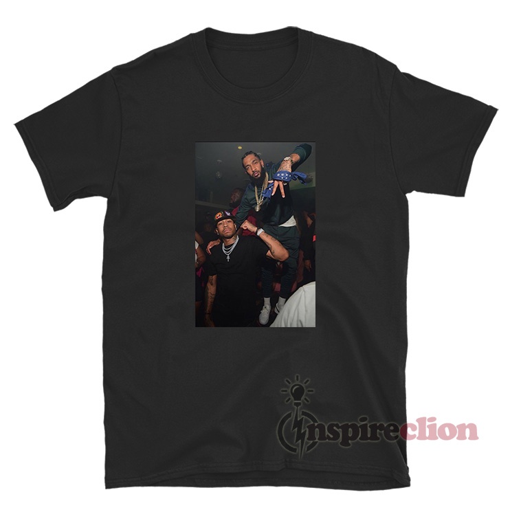 Get It Now Nipsey Hussle’s Famous Friends T-Shirt - Inspireclion