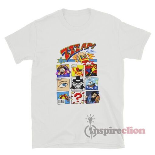 Zzzap! Inspired Comic Book Cover T-Shirt