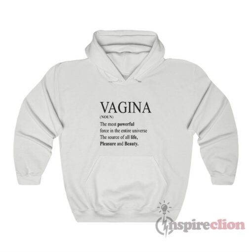 Vagina Definition Hoodie