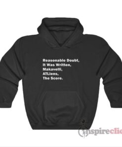 reasonable doubt it was written makaveli t shirt