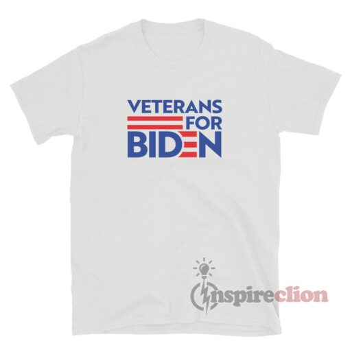Veterans For Joe Biden T-Shirt