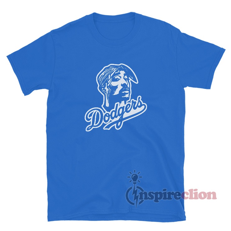 Dodgers sales tupac shirt