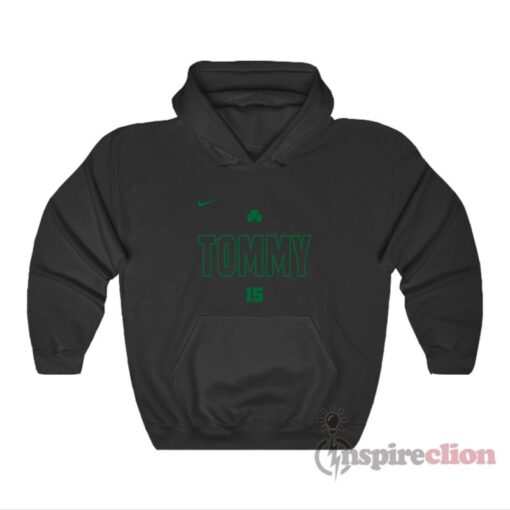 Tommy Heinsohn Tribute For The Celtics Pre-Game Hoodie