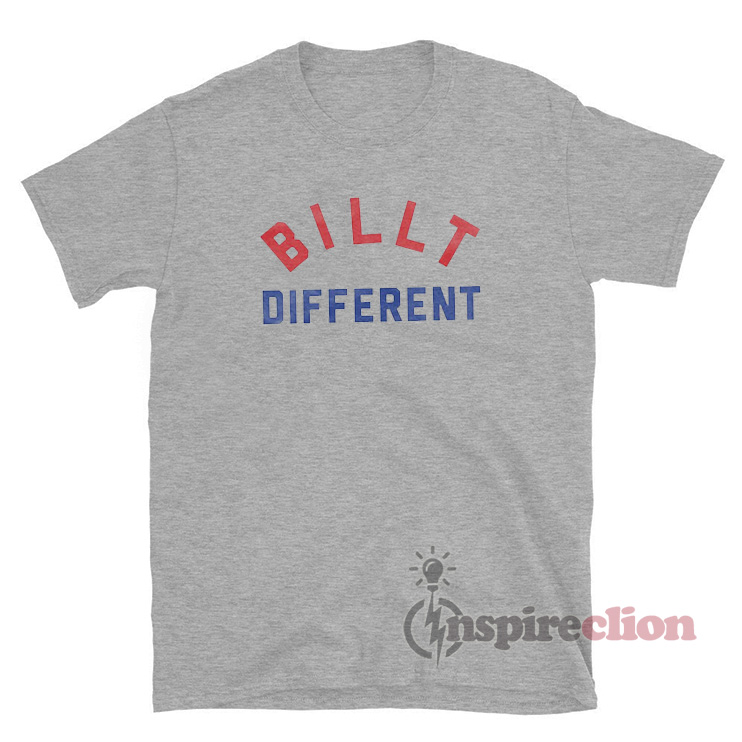 billt different shirt