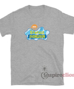 spongebob neon genesis evangelion shirt