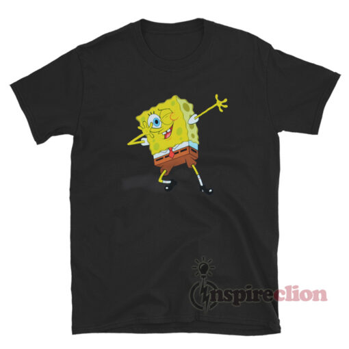 Spongebob Squarepants Winking Dab Pose Bob T-Shirt