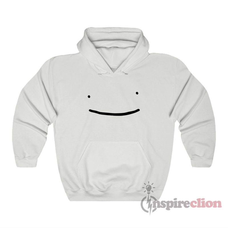 dream white smile hoodie