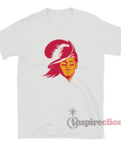 TAMPA BAY BUCCANEERS BUCS TOM BRADY BUCCO BRUCE LOGO RED &