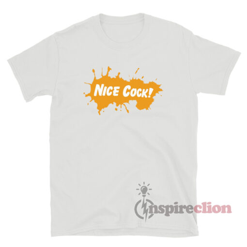 Nice Cock Nickelodeon Logo Meme T-Shirt