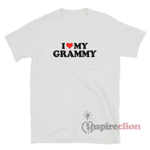 I Love My Grammy T-Shirt