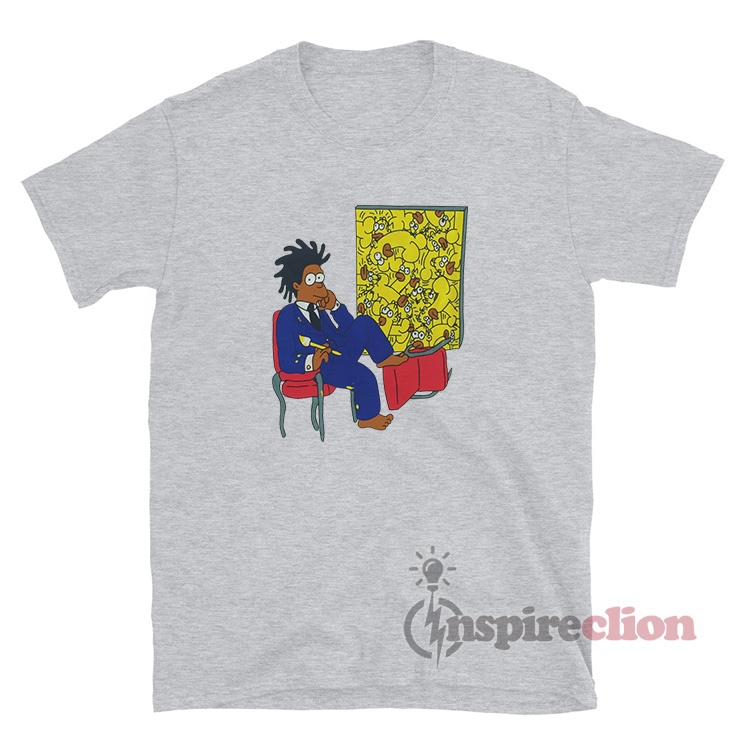 Jay Z Basquiat Simpsons T-Shirt 