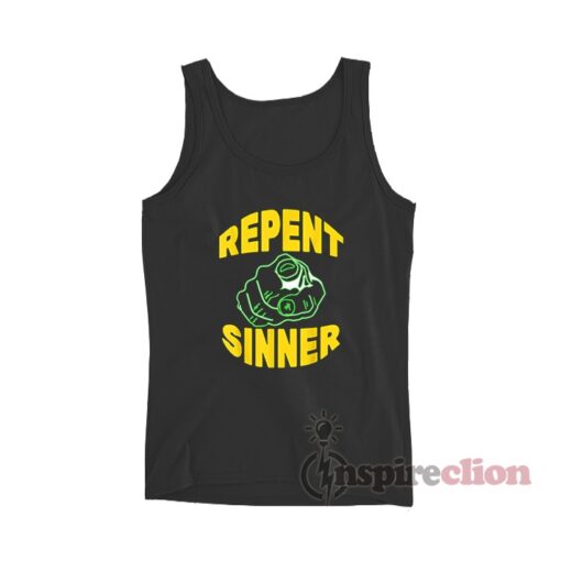 Repent Sinner Tank Top