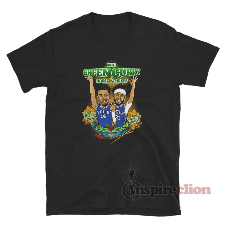 green curry house of threes shirt