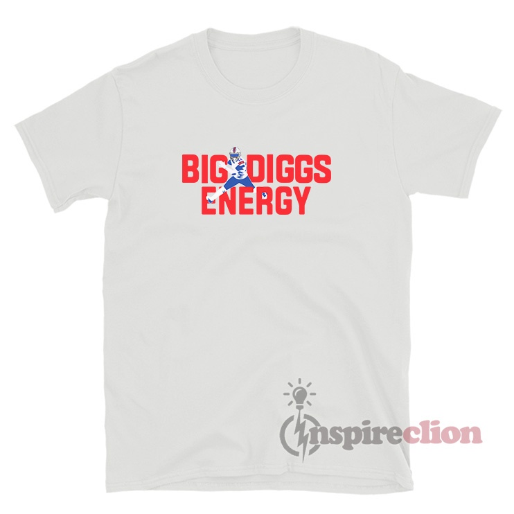 Buffalo Bills Football Big Diggs Energy T-Shirt 