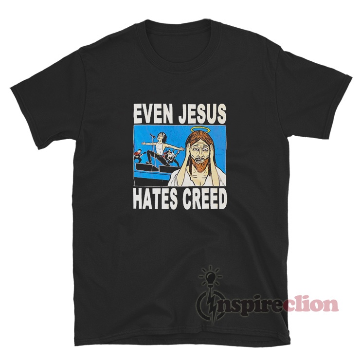 Jesus Red Sox Baseball Fan T-shirt Even Jesus Hates the 