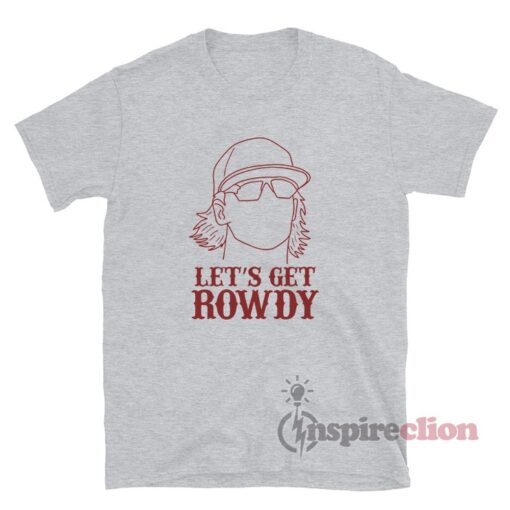 Mississippi State Rowdey Jordan Let's Get Rowdy T-Shirt