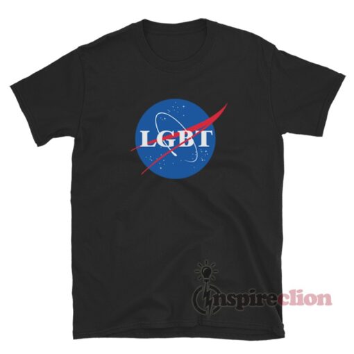 Nasa Lgbt Logo T-Shirt