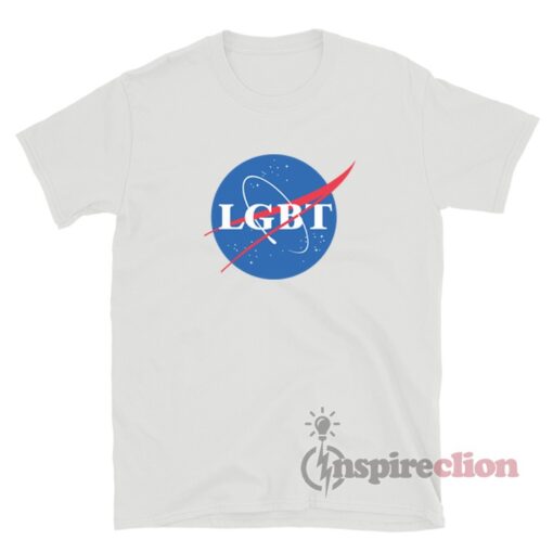 Nasa Lgbt Logo T-Shirt
