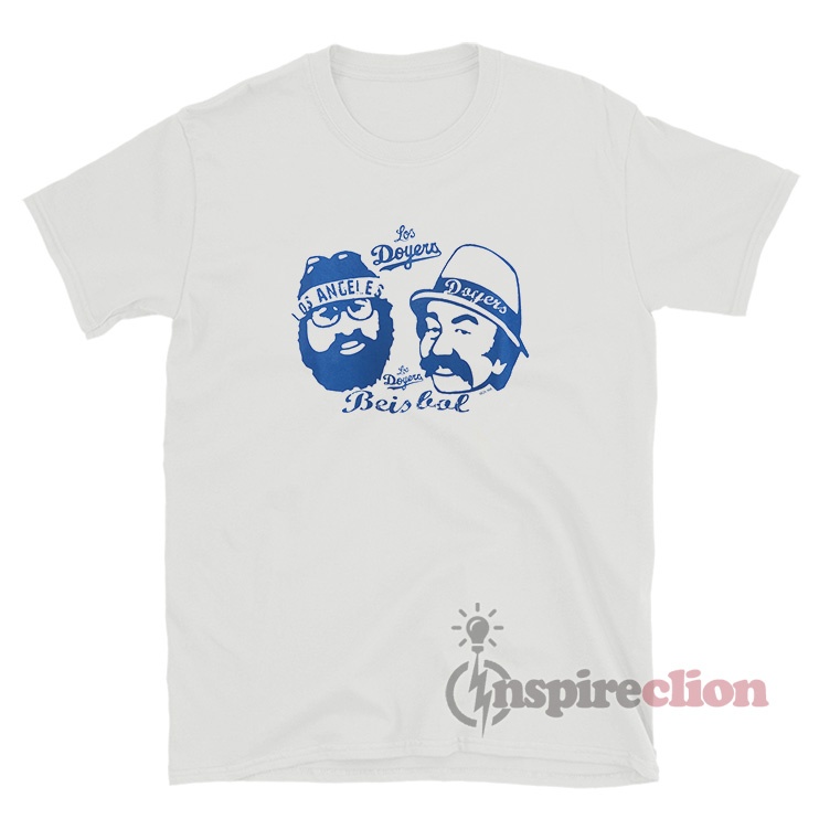 Los Angeles Dodgers Parody Los Doyers Logo T-Shirt 
