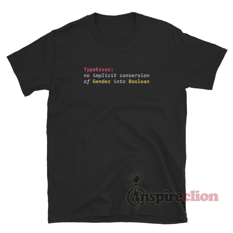 boolean t shirt