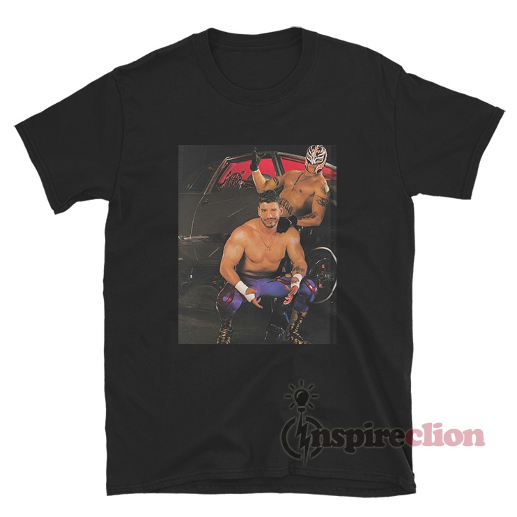 WWE Rey Mysterio And Eddie Guerrero T-Shirt - Inspireclion.com