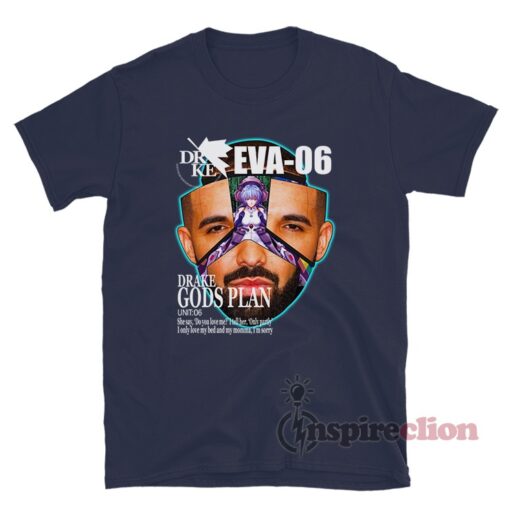 Drake Eva 06 Evangelion Drake God’s Plan T-Shirt