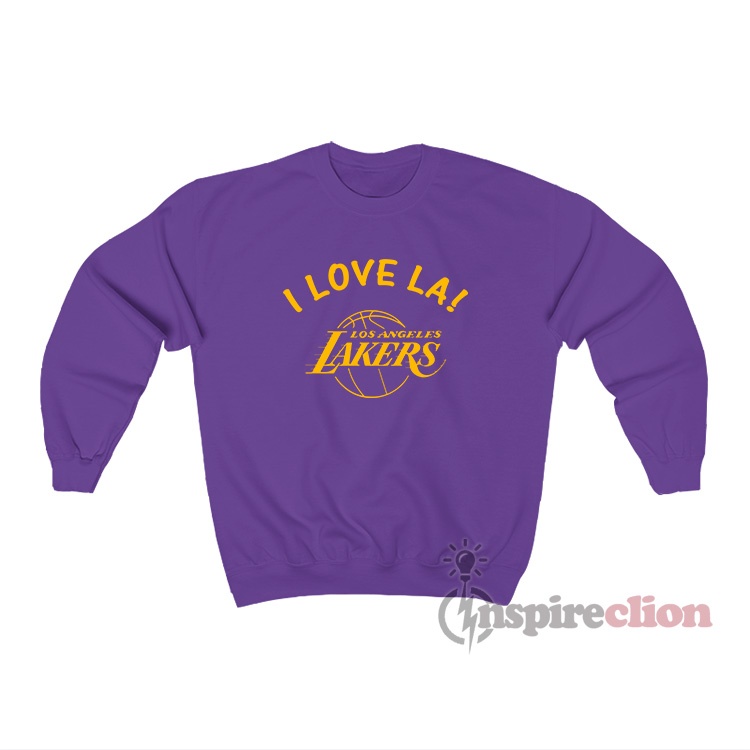 I Love LA Los Angeles Lakers Tshirt 