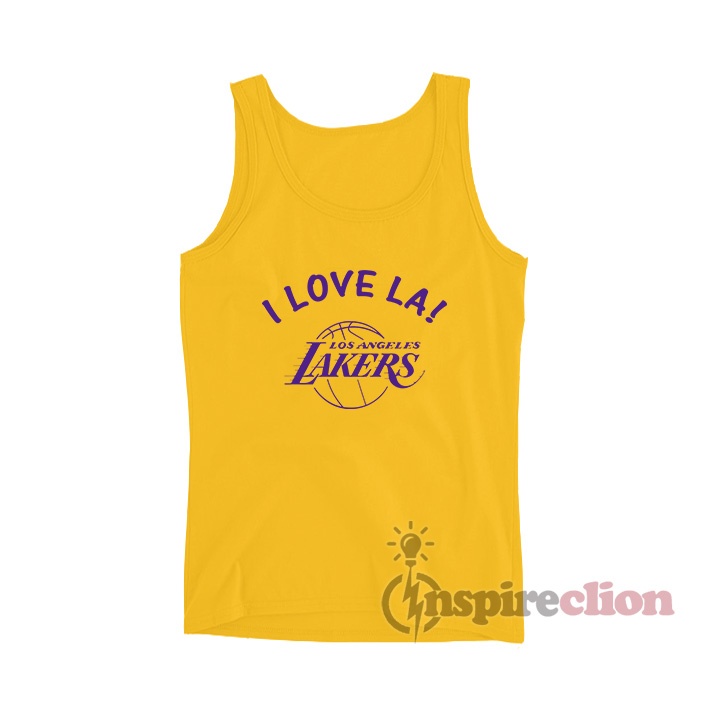 I Love LA Los Angeles Lakers Tshirt 