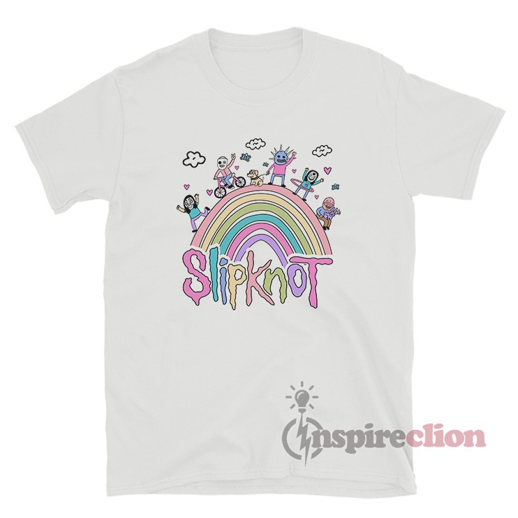 Get It Now Cute Slipknot Cartoon T-Shirt - Inspireclion.com