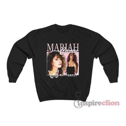 Vintage Style Mariah Carey Butterfly Sweatshirt