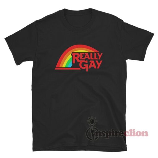 Lgbt Gay Pride Rainbow Really Gay T-Shirt