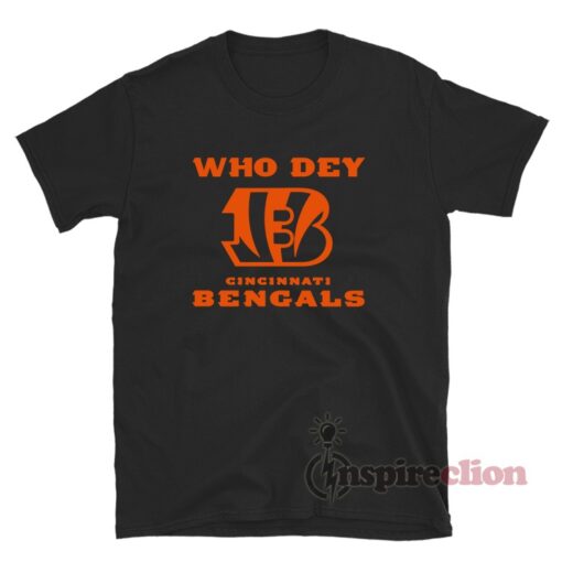 Who Dey Cincinnati Bengals T-Shirt