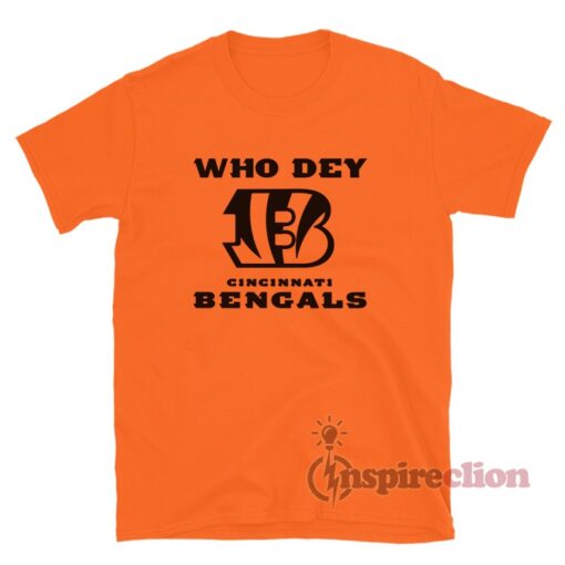 Who Dey Cincinnati Bengals T-Shirt