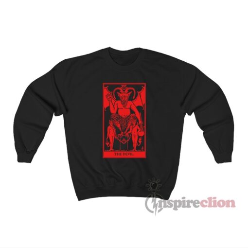 The Devil Tarot Card Sweatshirt