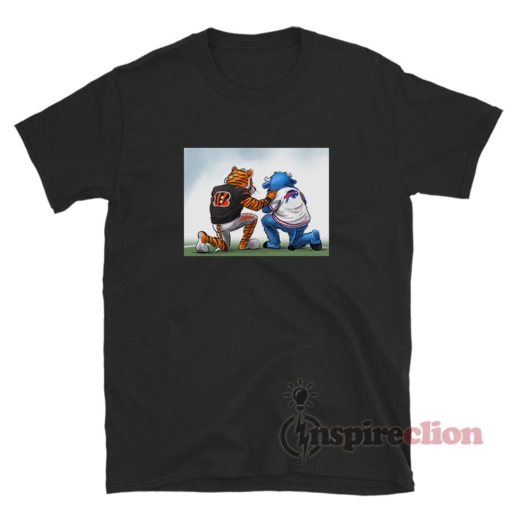 Buffalo Bills and Cincinnati Bengals Pray For Damar Hamlin Shirt -  NVDTeeshirt