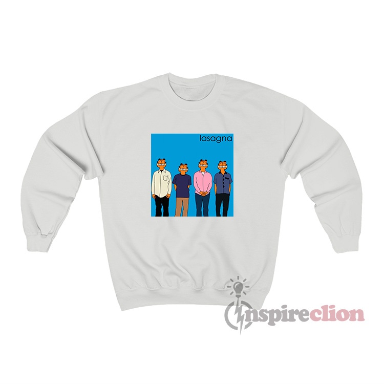 Weezer Garfield Lasagna Meme Sweatshirt for women or men