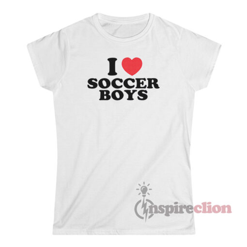I Love Soccer Boys T-Shirt