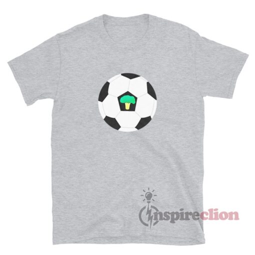 Josh Blue Soccer Ball Broccoli T-Shirt