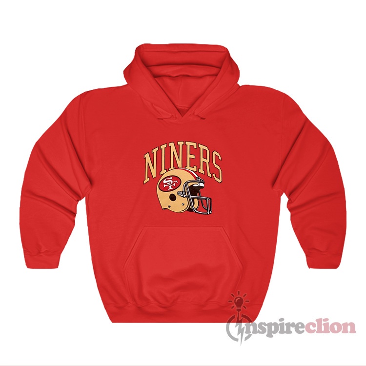 49ers helmet hoodie