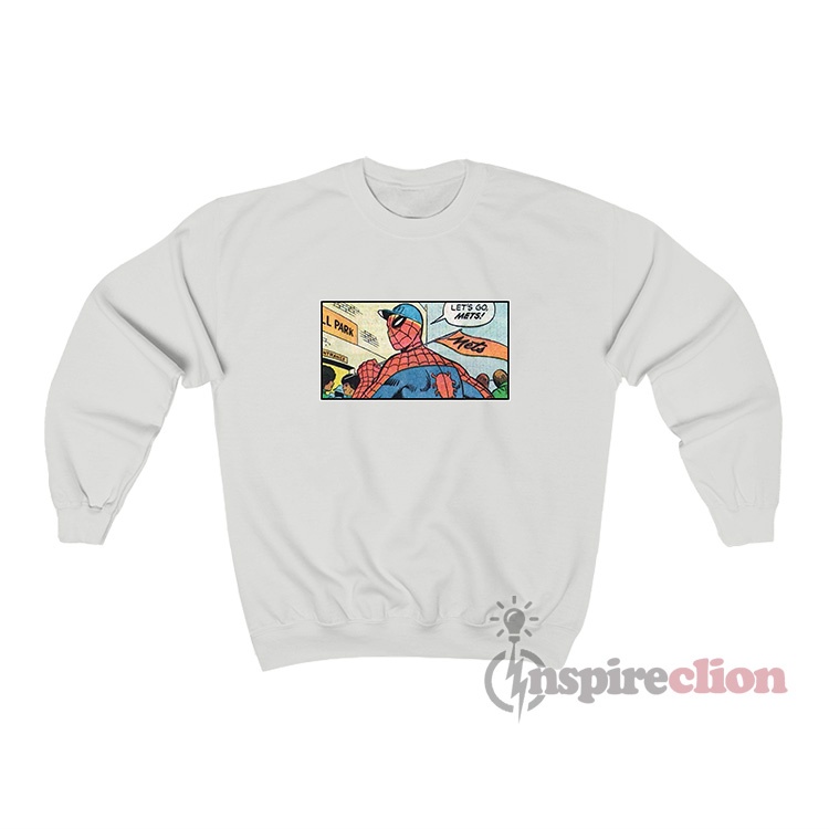 Spider-Man lets go mets shirt, hoodie, sweater, long sleeve and