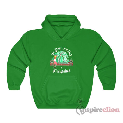 St Patrick's Day In Five Points Hoodie