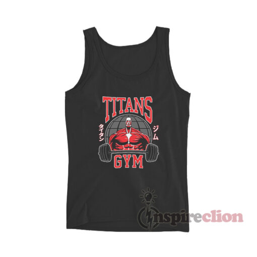 Titans Gym Attack On Titan Tank Top